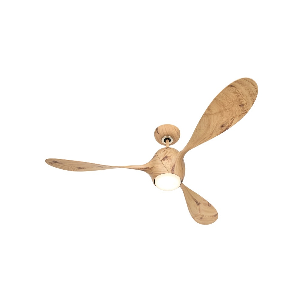 Eco Fiore 142, Ventilatore marrone con Luce, CasaFan