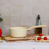 thumbnail of Menastyl - Casserole 16cm colorama crème - en aluminium - revêtement antiadhésif en céramique
