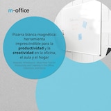 thumbnail of Pizarra para Rotuladores, Pizarra Blanca Pared, Pizarra Rotulador Marco de Aluminio, Pizarra Blanca de Melamina Multiusos · m-office (90x60cm)