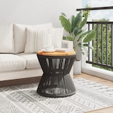 thumbnail of vidaXL Salontafel met draad Ø 45x44 cm massief acaciahout