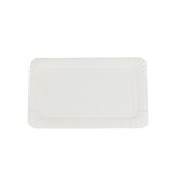 thumbnail of DayBays 60000 Stk. Pappteller 13x20 cm rechteckig weiß ohne Beschichtung