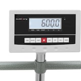 thumbnail of Steinberg Systems Bilancia a piattaforma - 600 kg / 0,1 kg - 50 x 60 cm - Con ruote - kg / lb - LCD