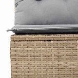 thumbnail of vidaXL Garten Essgruppe mit Kissen 9 pcs Beige, Grau 100 x 55 x 73 cm