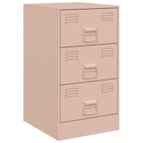 thumbnail of Tables de chevet 2 pcs rose 34,5x39x62 cm acier – Modèle Ciel