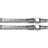thumbnail of Stahl-Schnellkupplungen männlich für Schlauch 6x10 mm, 2 Stück