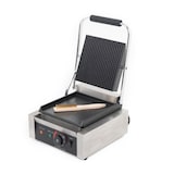 thumbnail of Placa sandwich eléctrica individual profesional acanalada/lisa 31x37x21h cm