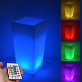 thumbnail of Danieli Vasi luminosi da Giardino a LED | Portavaso in resina Luce Multicolore | Telecomando incluso | Led IP67 | Made in Italy |cm 30x30x60| kg 2,8