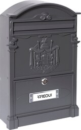 thumbnail of ARREGUI Residencia E2611 Buzón Exterior Vintage de Aluminio Tamaño M (Correo DIN A4 y Revistas), Buzón de Correo Mediano, Estilo Clásico, Blanco
