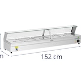 thumbnail of Royal Catering - Bain-marie - 5 x GN - 1/2 - afvoerkraan