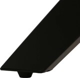 thumbnail of Esszimmertisch HWC-O58, Esstisch Sinterstein Metall, Marmor-Optik 160cm ~ schwarz-gold