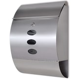 thumbnail of Helloshop26 - Briefkasten aus silberfarbenem Edelstahl 02_0041551