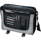 thumbnail of LIGHTPAK Messengerbag WAVE Polyester Businessbag Businesstasche Computertasche schwarz-grau 46069