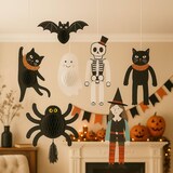 thumbnail of WellHome - Decorazione di Halloween - Set di 7 pezzi da appendere festivi