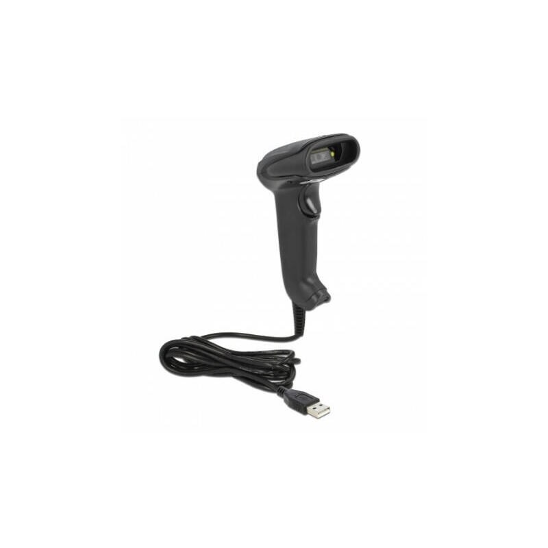 Escaner De Codigo De Barras Usb 1D Y 2D Delock Con Cable De Conexion - Version Alemana
