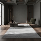 thumbnail of Balkonteppich Skandinavischer 3D-Design Wetterfest Waschbar Strapazierfähig Terrasse Garten Silber 200x290 cm – ENGADIN von Kadima Design