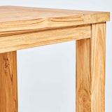 thumbnail of Table haute en teck recyclé massif