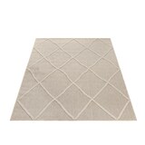 thumbnail of Teppich Outdoor Boho Wetterfest Waschbar Strapazierfähig Balkon Terrasse Küche OEKO-TEX Beige 80x150 cm – CORTINA von Kadima Design