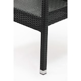 thumbnail of Sillas Bolero con reposabrazos en diseño ratán antracita 4 piezas