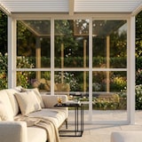 thumbnail of BS COM Parete laterale in policarbonato per pergola bioclimatica Tony Alluminio 149x20x8 cm Bianco