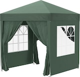thumbnail of CCarpa plegable 2x2 m cenador de jardín con 4 paredes laterales tela Oxford 2 puertas 2 ventanas y bolsa de transporte verde