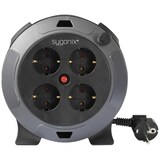 thumbnail of Sygonix SY-5806896 Kabeltrommel 5 m Schwarz Schutzkontakt-Stecker