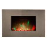 thumbnail of Chemin'Arte Camino elettrico da parete Pure Inox 90 cm con effetto fiamme LED - 044