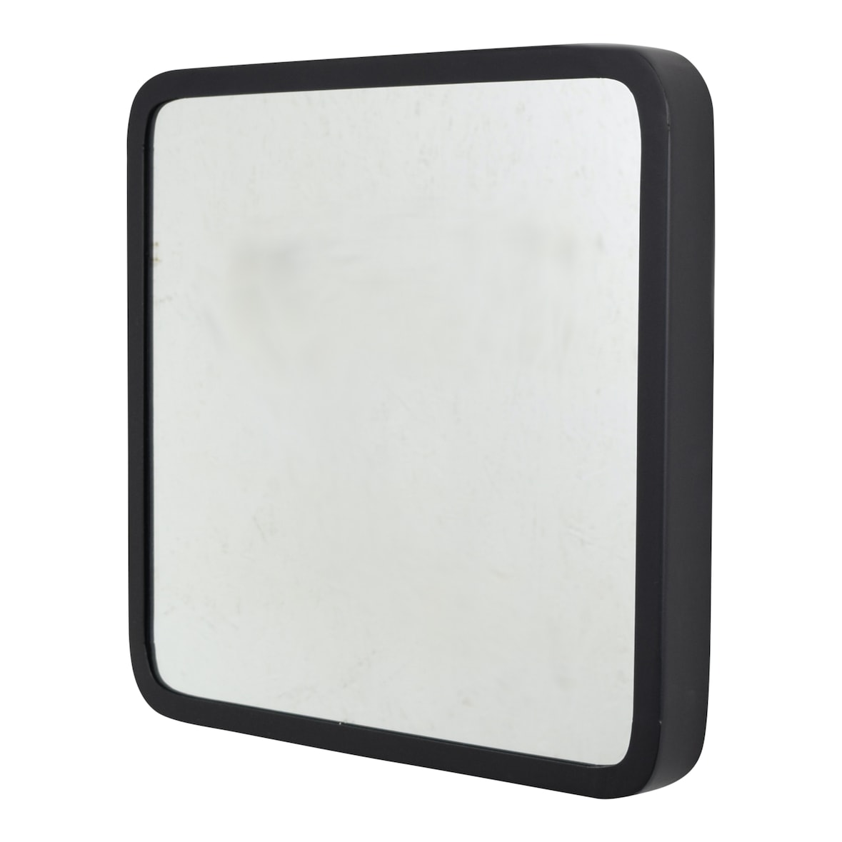 LOFT42 Mirror Spiegel Vierkant Zwart - Industrieel - Metaal - 42x42