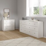 thumbnail of WellHome - Aparador Doble con 6 cajones en color Blanco 144 x 31 x 69 cm - Ebro White