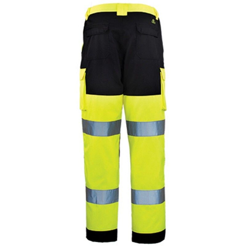 Coverguard - Pantalon de travail HV jaune bleu marine PATROL Jaune / Bleu Marine Taille M