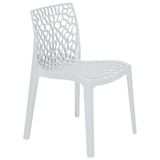 thumbnail of METRO PROFESSIONAL Sedia impilabile da esterno Maurage, plastica, 52 x 51 x 81 cm, bianco