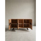 thumbnail of Massiv-Holz Akazie Sideboard, Natur Baumkante, Landhaus-Stil. 148x43x85 cm | Kadima Design