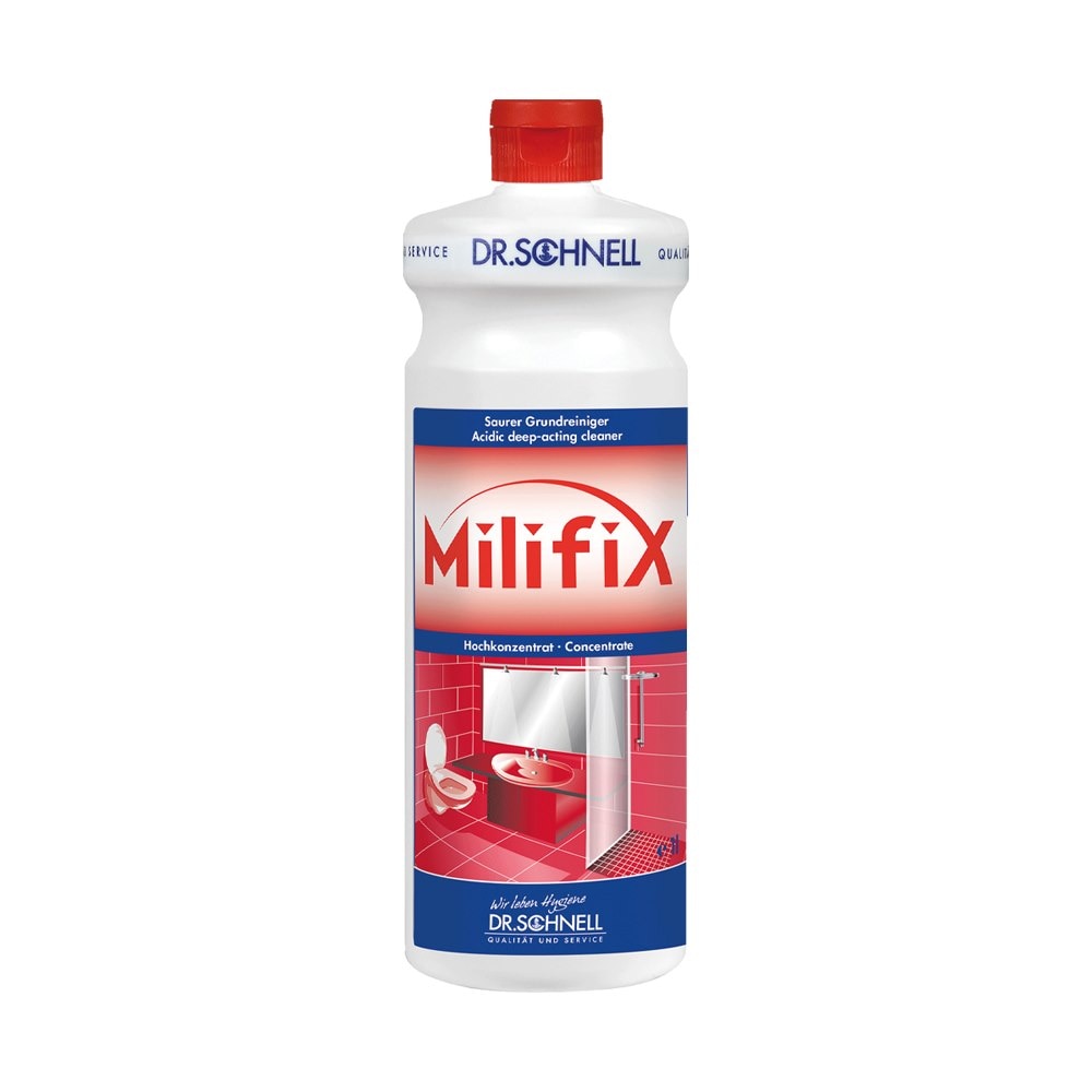 Dr. Schnell MILIFIX Sanitärreiniger – 1 Liter Flasche