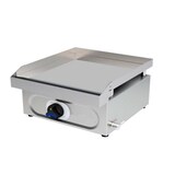 thumbnail of Plancha profesional a gas. PLACA 20 mm. CROMO DURO.Largo 46 cm.  YOSTIN®