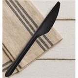 thumbnail of MONOUSO - Coltello Riutilizzabile in PP Nero 17,8cm (50 Pezzi)