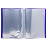 thumbnail of Exacompta Cod. 85280E - Portalistini Iderama con copertina traslucida in polipropilene 60 buste cristallo liscio - A4 Col. assortiti - Conf. da 8