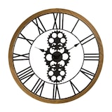 thumbnail of Atmosphera - Relógio mecânico decorativo de Ø70cm em metal e madeira na cor preta.