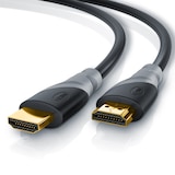 thumbnail of CSL HDMI-Kabel 2.0b, 4K UHD, Full HD, 3D, 3-fach geschirmt, High Speed mit Ethernet, HDMI Typ A  - 15m