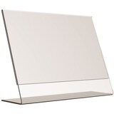 thumbnail of Europel Tischaufsteller L-Ständer DIN A4 Querformat Acryl