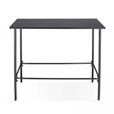 thumbnail of Tavolo da bar in metallo grigio carbone