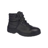 thumbnail of Portwest - Chaussures de sécurité montantes en cuir pleine fleur anti-chaleur embout acier S3 Noir Taille 42