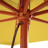 thumbnail of Sonnenschirm Florida, Gartenschirm Marktschirm, 3x4m Polyester/Holz 6kg ~ gelb