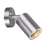 thumbnail of Licht-Erlebnisse Spot Lampe außen Edelstahl IP44 Modern GU10 flexibel COLLINS Wandleuchte Strahler Haus Fassade, HL103198
