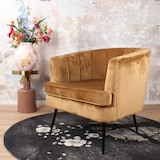 thumbnail of Norah fauteuil velvet goud