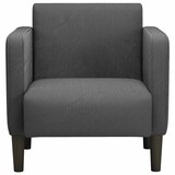 thumbnail of vidaXL Sessel mit Armlehnen Dunkelgrau 54 cm Cordstoff