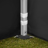 thumbnail of tectake Faltpavillon Viola 3x6m, Aluminium, 6 Seitenteile 600 x 300 x 316 cm Schwarz