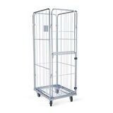 thumbnail of Wäschecontainer 1580mm, 600x720ME, 4-seitig, Vorderwand klappbar/schwenkbar