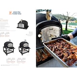 thumbnail of MF - Forno a Legna da Esterno in Muratura Modello KITAWAY (Nero - 120 x 120 x 65 cm) – Isolato con Sughero e 3 Coperte in Ceramica