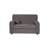 thumbnail of Divano Fisso 2 Posti Andreia, Braccioli, 73x125x85h cm Grigio