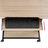 thumbnail of tectake Scrivania Fife 80x65,5x130,5cm - Industriale legno chiaro, rovere Sonoma - 404727