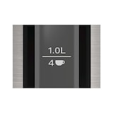 thumbnail of Bosch TWK3P420 Wasserkocher 1,7 l 2400 W Schwarz, Edelstahl